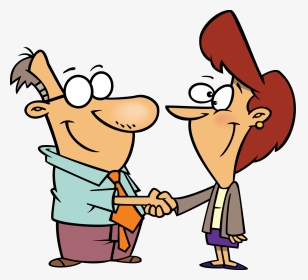 Friendly People Shaking Hands Clipart - Clipart People Shaking Hands, HD Png Download, Transparent PNG