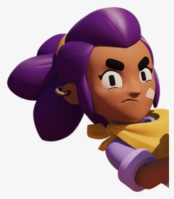 Shelly - Shelly Png Brawl Stars, Transparent Png, Transparent PNG