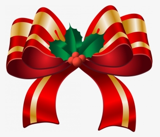 Transparent Christmas Present Bow Png - Christmas Bow Clipart, Png Download, Transparent PNG