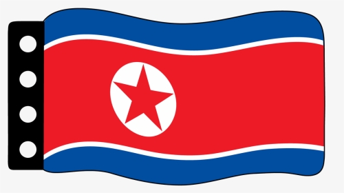 Flag - North Korea - Specsavers Korean Flag, HD Png Download, Transparent PNG