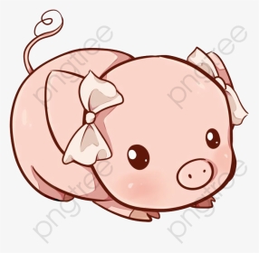 Pink Clipart Graphic Design - Drawing Cute Pig, HD Png Download, Transparent PNG