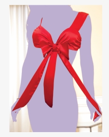 Red Ribbon Lingerie, HD Png Download, Transparent PNG