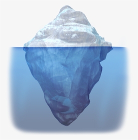 It S What You Can T See That Gets You - Transparent Background Iceberg Png, Png Download, Transparent PNG