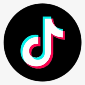 Tiktok Logo Kreis Circle Black White Black Tick Tock Logo Png Transparent Png Transparent Png Image Pngitem