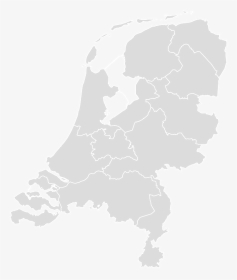 Printable Outline , Blank Netherlands Map - Map Benelux Black White, HD Png Download, Transparent PNG