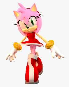 Sonic Generations Sonic Chaos Sonic & Knuckles Amy - Amy Rose Mmd Dl, HD Png Download, Transparent PNG