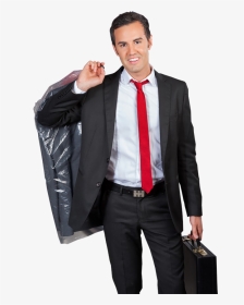Dry Cleaning Man Png, Transparent Png, Transparent PNG