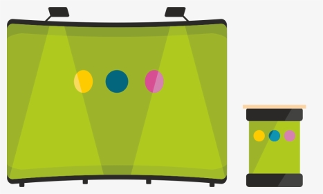 A Custom Exhibition Pop Up Stand - Pop Up Stand Icon, HD Png Download, Transparent PNG
