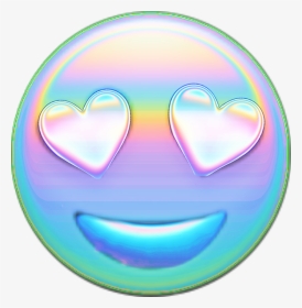 #heart #love #valentinesday #emoji #holo #cute #selfie - Heart, HD Png Download, Transparent PNG