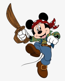 Mickey And Minnie Pirates, HD Png Download, Transparent PNG