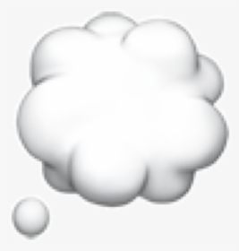 #emoji #bubble #speechbubble #thinking #denkblase #white, HD Png Download, Transparent PNG