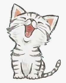 #kitty #drawing #cute #kawaii #freetoedit - Cute Cat Drawing Ideas, HD Png Download, Transparent PNG