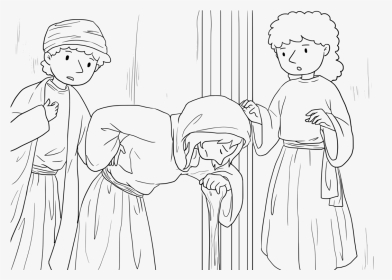 Emotion,monochrome Photography,artwork - Luke 13 10 17 Coloring Page, HD Png Download, Transparent PNG