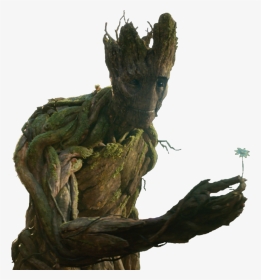 Groot Makes A Flower, HD Png Download, Transparent PNG