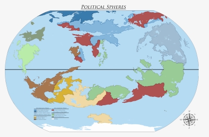 Political Map Of Fictional Planet, HD Png Download, Transparent PNG