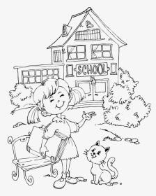 Back To School Coloring Pages Free Printables, HD Png Download, Transparent PNG