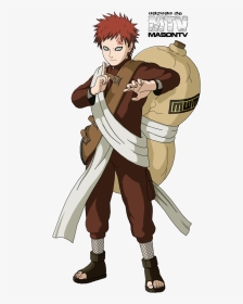 Png Render Gaara Second - Gaara Naruto Part 1, Transparent Png, Transparent PNG