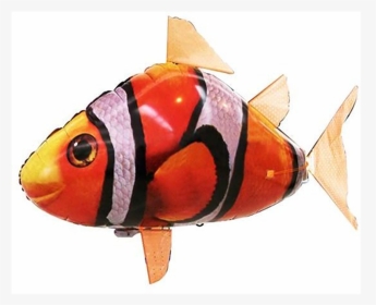 Remote Control Flying Fish Air Shark Clown Fish   Class - Flying Balloon Fish Toy In Shopee, HD Png Download, Transparent PNG