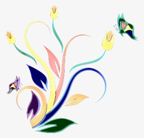 Floral Design Cut Flowers Illustration - Illustration, HD Png Download, Transparent PNG