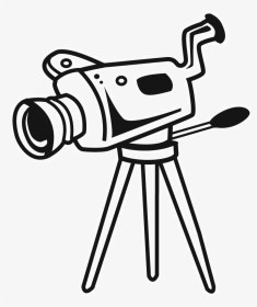 Karabin Farms - Drawing Of Shooting Camera, HD Png Download, Transparent PNG
