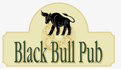 Black Bull Pub Logo Png Transparent Svg Vector Freebie - Dog Catches Something, Png Download, Transparent PNG