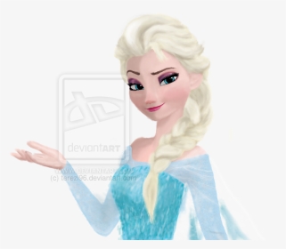 Elsa Frozen White Background, HD Png Download, Transparent PNG