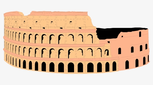 3 Kb - Coloring Pages Of The Colosseum, HD Png Download, Transparent PNG
