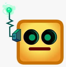 Image Halloween Party 2015 Robot Emoticon Gif Club - Club Penguin Halloween Gif, HD Png Download, Transparent PNG