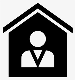 Home Clipart Logo, Hd Png Download - Euro Hand Icon White Png, Transparent Png, Transparent PNG