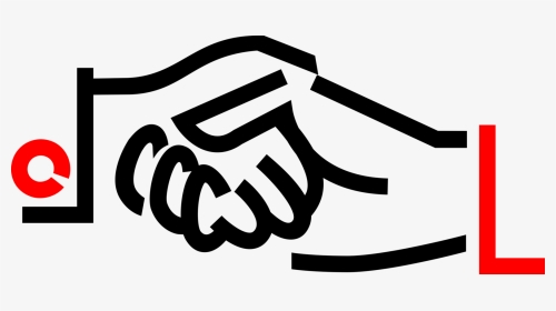 Vector Illustration Of Shaking Hands In Handshake Of, HD Png Download, Transparent PNG