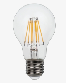 Лампа А60 Filament 7w E27 2700k - Compact Fluorescent Lamp, HD Png Download, Transparent PNG