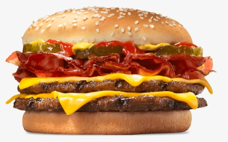 Double Cheese Bacon Burger King, HD Png Download, Transparent PNG
