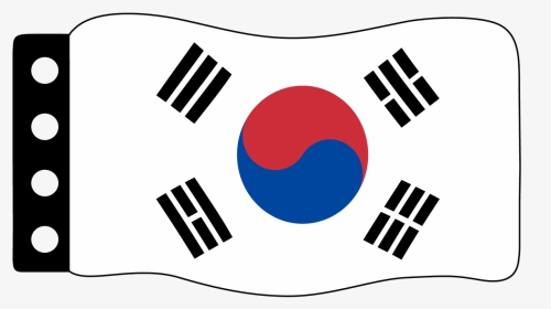 Flag - South Korea - Flag In South Korea, HD Png Download, Transparent PNG