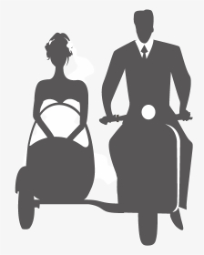 Wedding Vector Silhouette Free - Wedding Illustration Png, Transparent Png, Transparent PNG