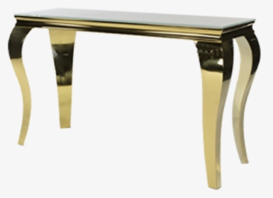 Gold Console Table Png, Transparent Png, Transparent PNG