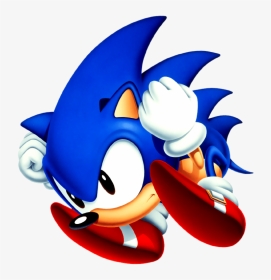 Classic Sonic Spin Dash, HD Png Download, Transparent PNG