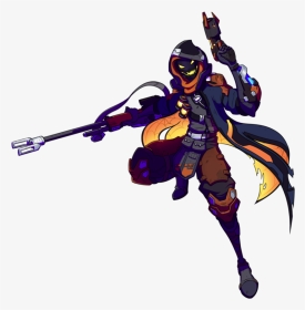 Overwatch Ana Halloween Drawn, HD Png Download, Transparent PNG