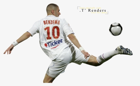 Karim Benzema - Benzema Olympique Lyon Png, Transparent Png, Transparent PNG