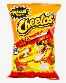 Cheetos Chips Flamin Hot Crunchy , Png Download, Transparent Png, Transparent PNG
