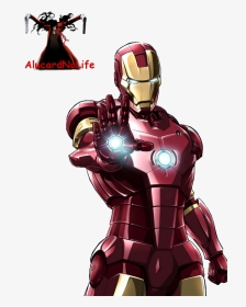 Iron Man Anime Png, Transparent Png, Transparent PNG