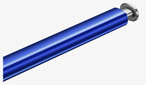 Top Part Of Blue S Pen And Lower Part Of Black S Pen - Cylinder, HD Png Download, Transparent PNG