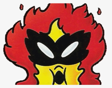 Fireball Clipart Paper Mario - Fry Guy Mario, HD Png Download, Transparent PNG