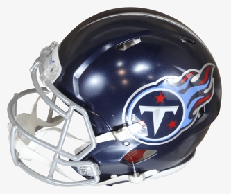 Marcus Mariota Autographed Tennessee Titans Speed Proline - Football Helmet, HD Png Download, Transparent PNG