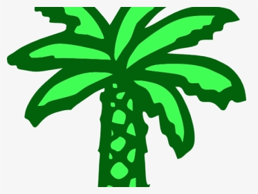 Clip Art Palm Trees Vector Graphics Cartoon - Cartoon Palm Tree, HD Png Download, Transparent PNG