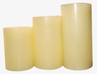Battery Powered Led Slim Pillar Wax Candles Flameless - Candle, HD Png Download, Transparent PNG