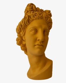 Greek Yellow Head Vase For Sale - Bust, HD Png Download, Transparent PNG
