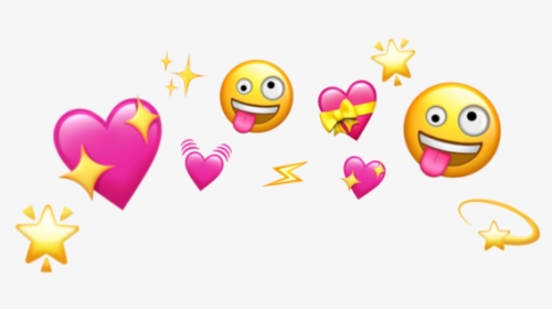 Heart Crown Emoji Png, Transparent Png, Transparent PNG