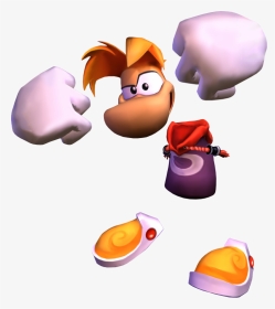 Rayman 2 Helicopter Hair, HD Png Download, Transparent PNG