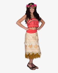 Moana Birthday Party Character - Island Princess Adult Costume, HD Png Download, Transparent PNG