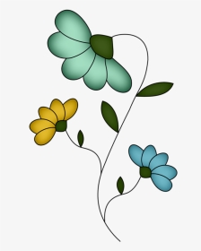 Drawing Cartoon Clip Art - Flower Cartoon Drawing Png, Transparent Png, Transparent PNG